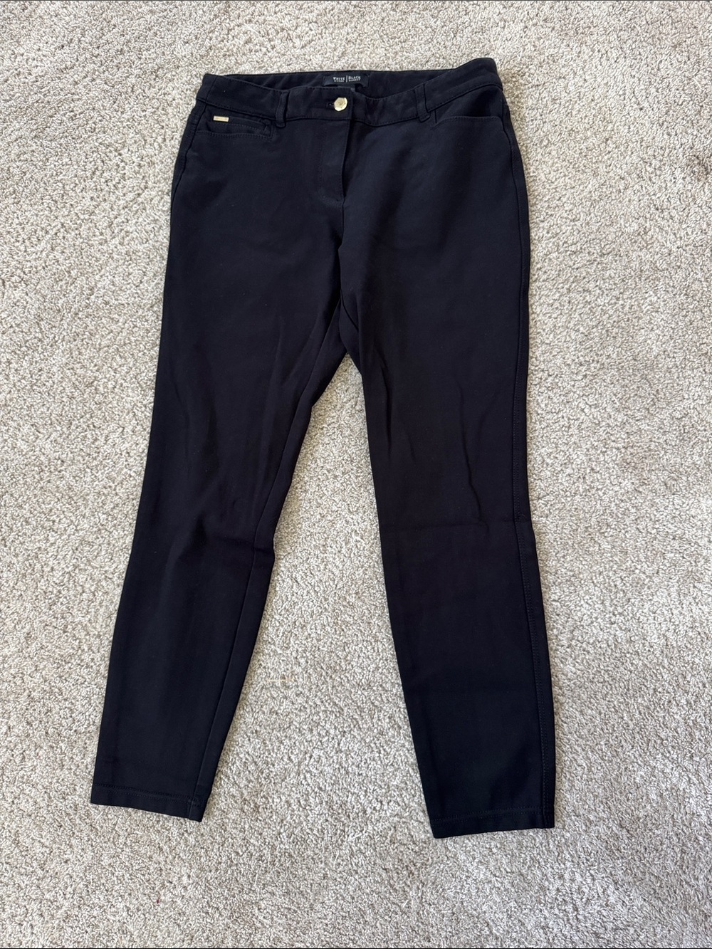White House Black Market Black Skinny Pants